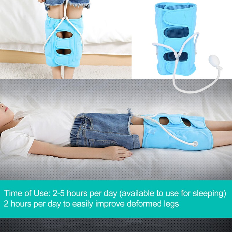 Children Inflatable Leg Correction Belt O/X Leg Straightening Fixing Correction