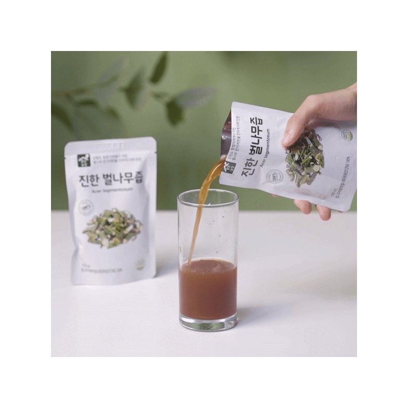 맑은농장 진한 벌나무 즙 100ml x 30개입 국내산 벌나무 진액
