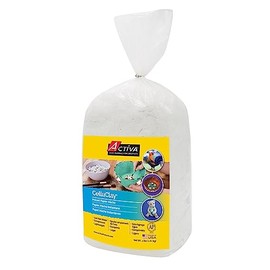 ACTIVA Products CelluClay Instant Papier Mache Mix, 4-Pound, White
