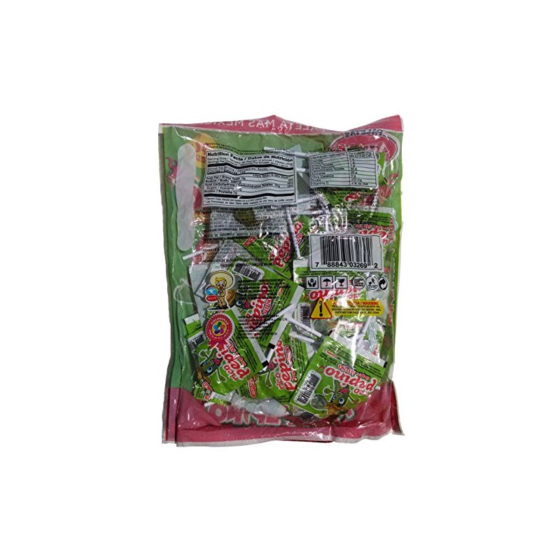 Alteno Super Pepino (Cucumber) with Chili Lollipop (40Piece)