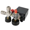 Air Compressor Pressure Switch, 1/4" 220V Safety Valve Control Regulator