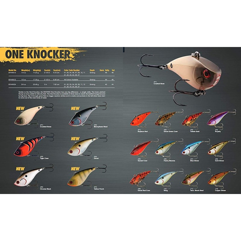 Booyah One Knocker Rayburn Red 3 in
