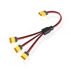GINTOOYUN XT60 Splitter Extension Cable 1 Female to 3 Male
