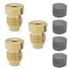 Fitvell 3PCS 1.1 mm Foam Cannon Orifice Nozzle and 4PCS