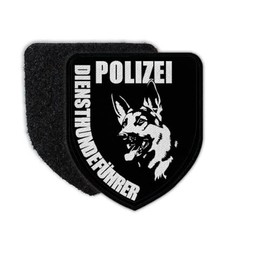 Copytec Patch Police Service Dog Leader Officer Trainer Dog Shepherd Coat of Arms #30864