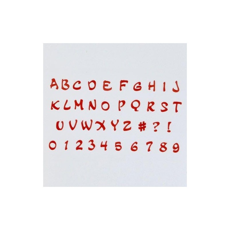 Fmm Sugarcraft Ltd Uppercase Magical Alphabet Fondant Icing Cutter Set