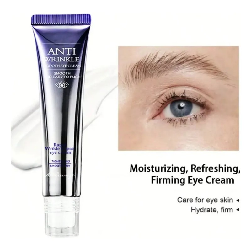 Molianji Crema Contorno Ojos Retinol 20g Antiarrugas e Hidratante Diurno/Nocturno