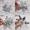 Christmas Ornaments, Snowflakes, Snowflakes, 3D Dimensional, Snowflakes, Decorations, Decorations, Christmas