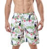MILANKERR Men's Swim Trunk (Flower, Small, s)