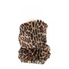Unisex Brown Leopard Animal Print Pattern Snood Neck Face Covering