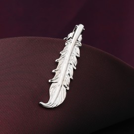 AAGWW Men's Tie Clip, Simple, Business Tie Clip, Necktie, Business, Brass, No Gemstone