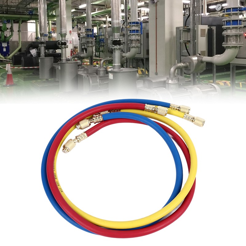 AC Charging Hose Tube HVAC Air Condition Refrigerant Manifold Set