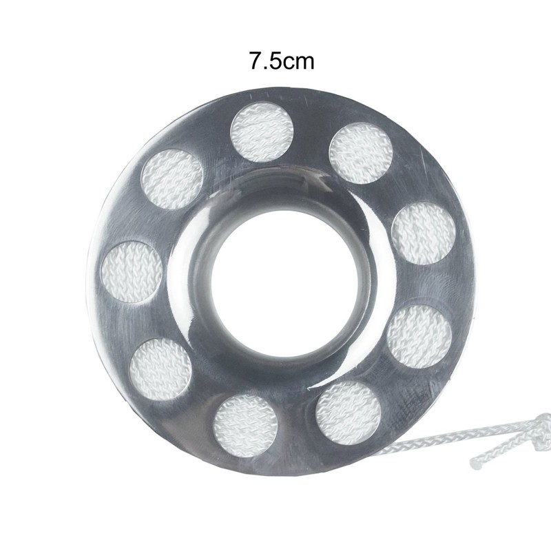 Lomo 22m / 75' Stainless Steel Finger Reel for Diving