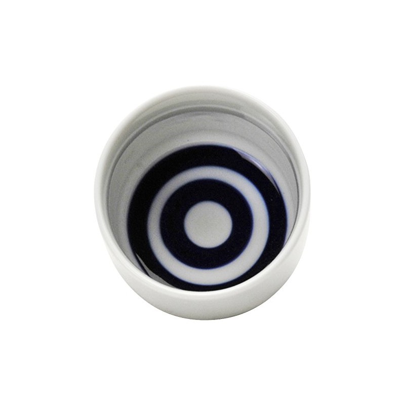 Mino Ware 410-12-41E(3) Snake Eye 8 x Cup Set of