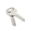 QWORK Blank Key Blanks, Pack of 100 Copper Structures Key