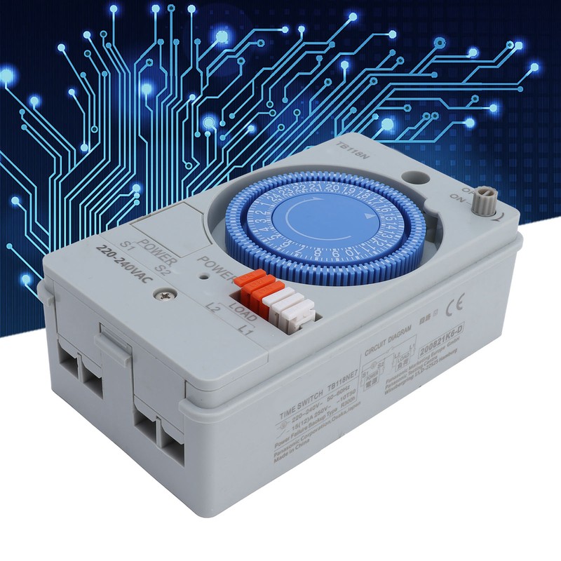 Mechanical Timer Automatic 24 Hours Low Power Consumption Time Switch