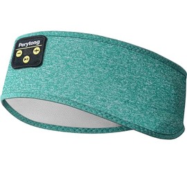 Perytong Sleep Headphones for Side Sleepers, Bluetooth 5.2 Sleep Headband Headphones, Wireless Sweatproof Earbuds for Sleeping, Sports, Workout, Running, Travel, Yoga - Ideal Gift for Men & Women