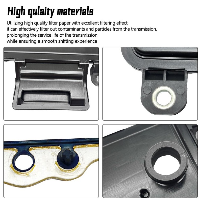 68417054AB 850RE Transmission Filter Oil Pan with Aluminum Gasket, Fit