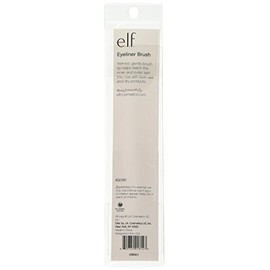 e.l.f. Cepillo delineador de ojos para aplicación de precisión, sintético, 2.4 onzas