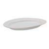 Everyday White Porcelain Oval Serving Platter, 16 Inch Large Turkey