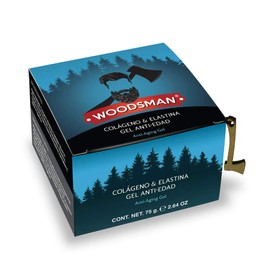 Woodsman - Gel Facial Antiedad Con Colágeno Y Elastina | Revitaliza | Hidrata | Tonifica Rostro (75 gr)