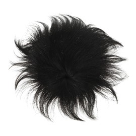 Outanaya Men's Male Bald Patch Hairpiece Human Hair Replacement Extension Invisible Seamless Design 1 Piece Natural Look Hair for Men Suitable for Daily Wear