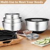 Wildone Mixing Bowls with Airtight Lids, 27 PCS Stainless Steel