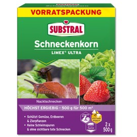 Substral Limex Ultra Value Pack of 2 500 g Snail Grain