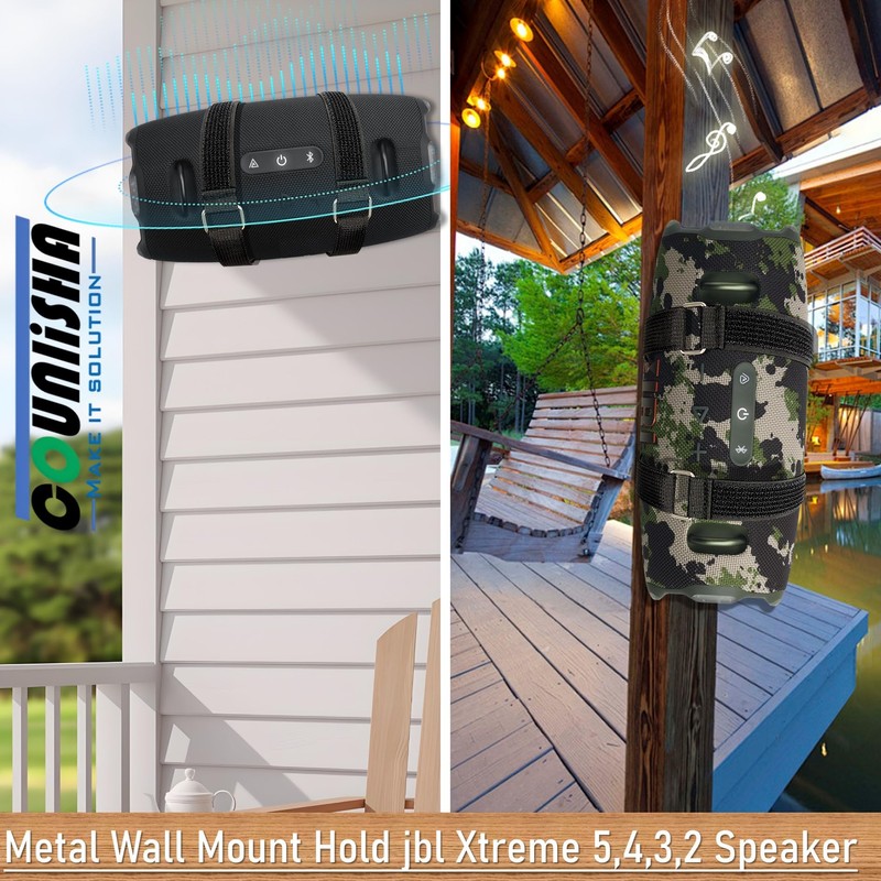 Metal Wall Mount compatible for jbl Xtreme 5, xtreme 4