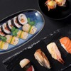Cabilock Ceramic Serving Platters Ceramic Sushi Plate Japanese Style Oval