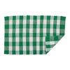DII Buffalo Check Rug Collection - Alfombra chindi Reversible teñida