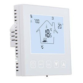 Wengart Tuya WiFi Thermostat WG603, AC230V 3A, 2.4GHz, Suitable for Underfloor Heating, Alexa Echo / Google Home Compatible Thermostat with Window Opening Detection