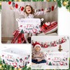Weysat Extra Large Christmas Storage Baskets for Gifts Empty 16.5
