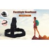 Headlight Band Headlight Strap,LED Headlamp Hands-Free Flashlight Headband Headlamp Band