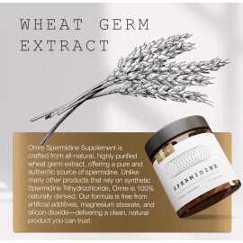 Spermidine Supplement (10Mg of Non-Synthetic Spermidine) - 3Rd-Party Tested 1000