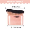One Piece Soft Bristle Body Kabuki Foundation Brush Durable Body