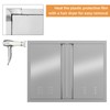 GarveeLife Stainless Steel Doors for Outdoor Kitchens, 31W x 24H
