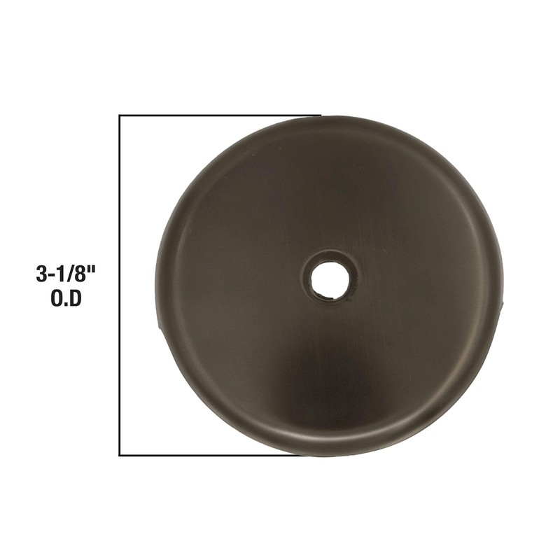 Danco Single Hole Tub Drain Overflow Plate | One Hole