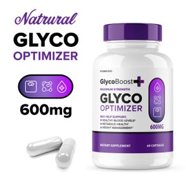 GlycoBoost Capsules, Glyco Boost, GlycoBoost Optimizer Pills, Glycoboost Glycogen Support Capsules, Glycoboost Advanced Formula, Glycoboost Supplement Capsules, 60 Capsules 1 Month Supply