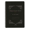 Life Notebook Free Diary B6 Black D1530