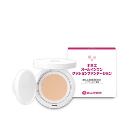 Kimie All-in-One Cushion Foundation, SPF50+ PA+++, Niacinamide Blend, Natural Color, Mesh Type