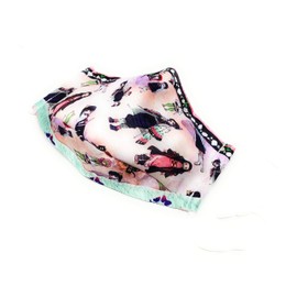 Maskara by BengC Japanese Manga Anime Girls KIDS Face Mask - 3D Fit - Nose Wire Clip