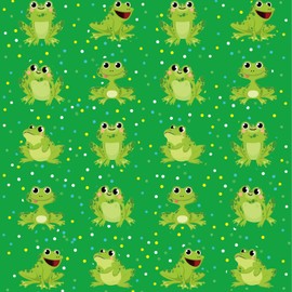 500 Pieces Frog Stickers Green Spotted Frog Cute Stickers Jumping Frogs Aesthetic Stickers for Teachers Students Crafts School Classroom Decorations Laptop Skateboard Phone Guitar