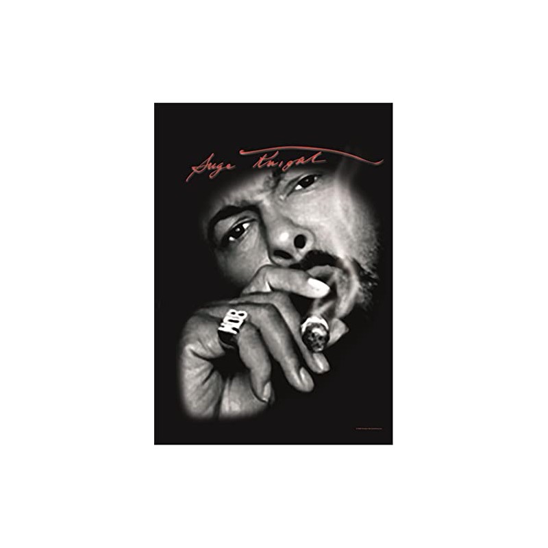 Heart Rock Original Death Row Records Suge Knight Flag, Fabric,