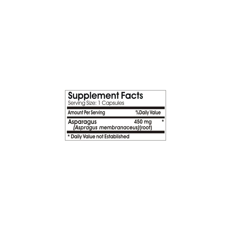 Asparagus Root 450mg ~ 180 Capsules - No Additives ~