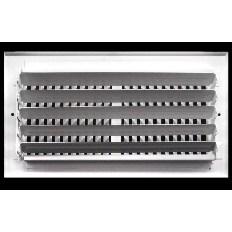 16" X 8" 2-Way-Vertical AIR SUPPLY GRILLE - VENT COVER