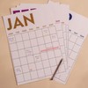 12x A3 Extra Large, Simply Bright Wall Planner - Undated,