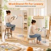 Zgrao Workstand with Side Clamp, Adjustable Cross Stitch Floor Stand,
