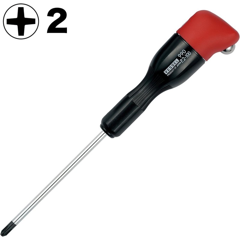 G-Grip Screwdriver, No.990 +2×100