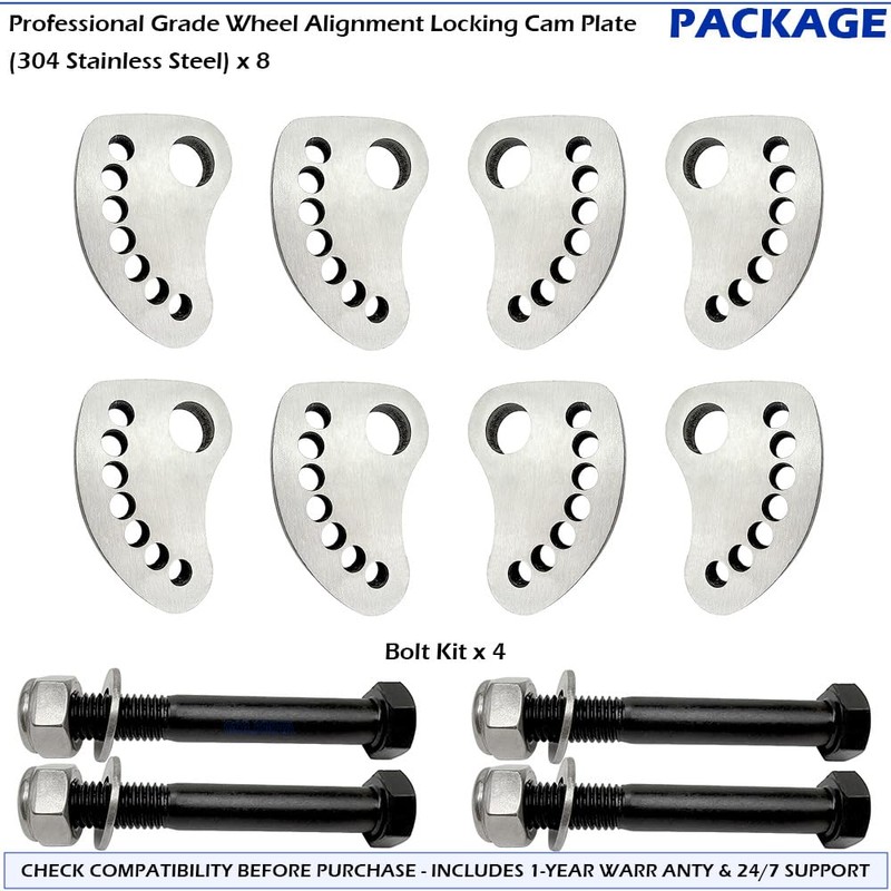 GOLKNHA ±1.5 Degree Camber Lock Alignment Fix & Upper Arm